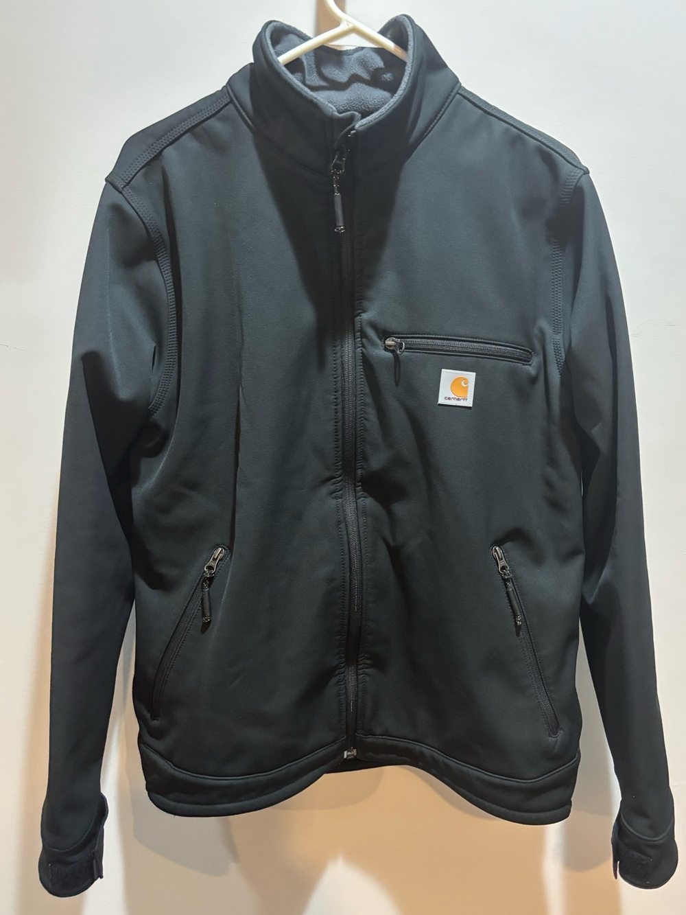 Carhartt Black Full-Zip Performance Softshell Jacket